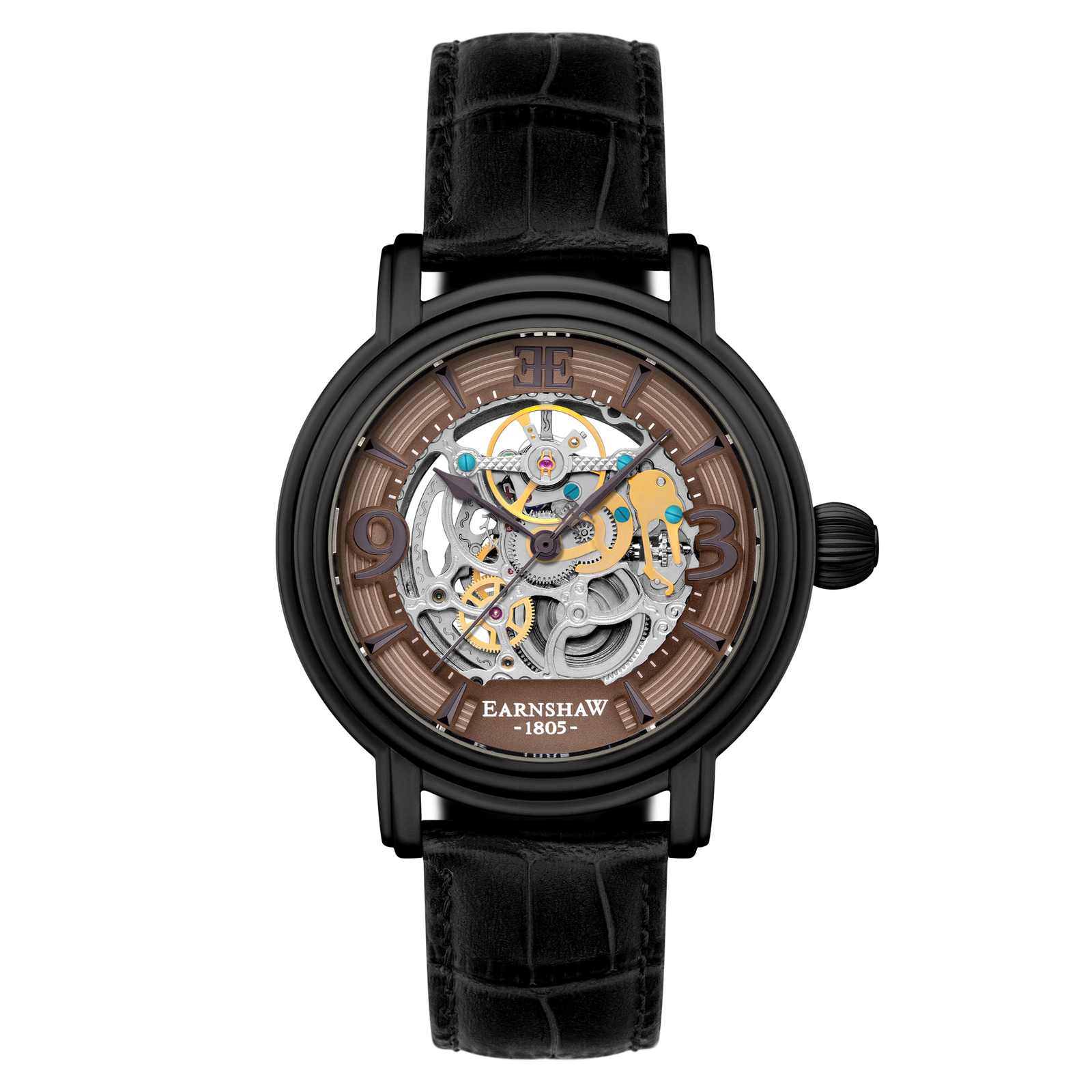 Longcase Grande Skeleton Automatic Stormy Black