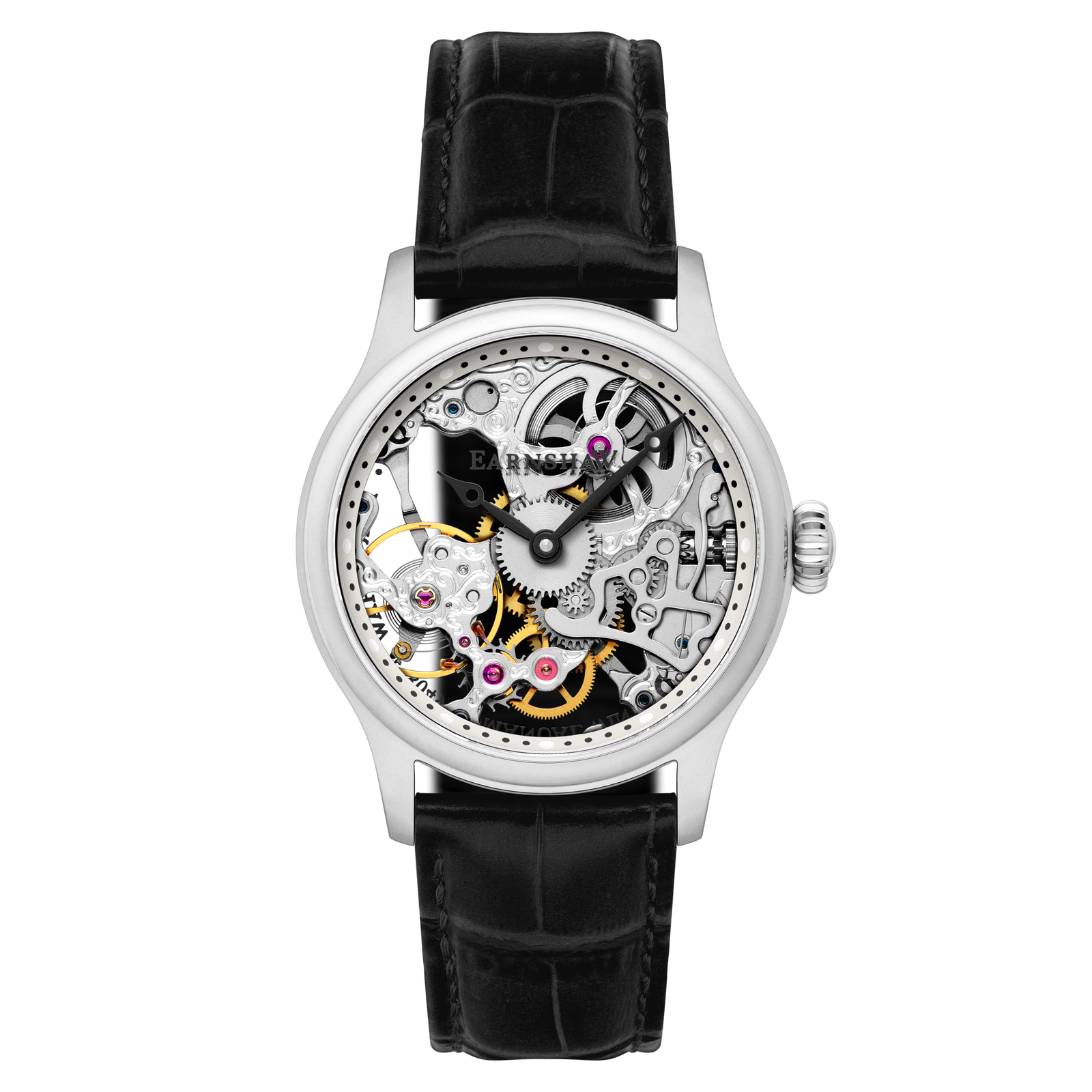 Bauer Mechanical Skeleton Silvered Steel