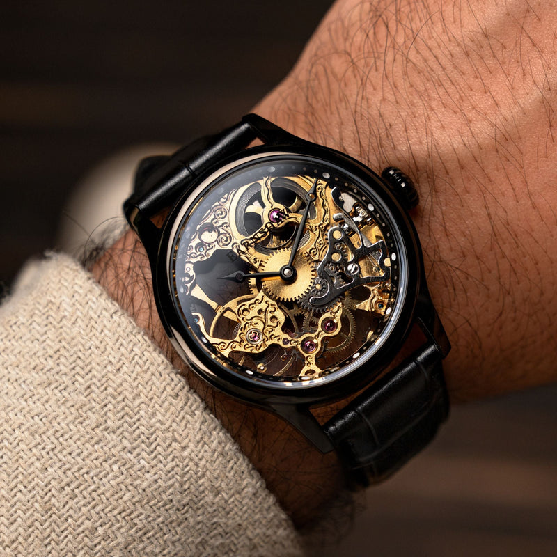 Bauer Mechanical Skeleton Black