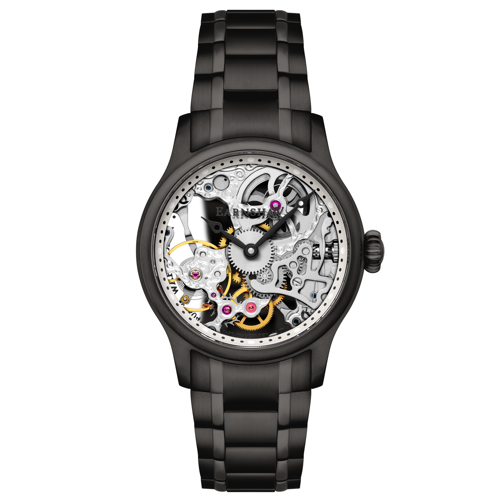 Bauer Mechanical Skeleton Midnight Steel