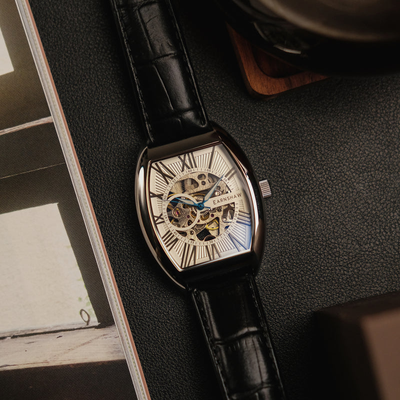 Beauchamp Automatic Skeleton Morning Coat White