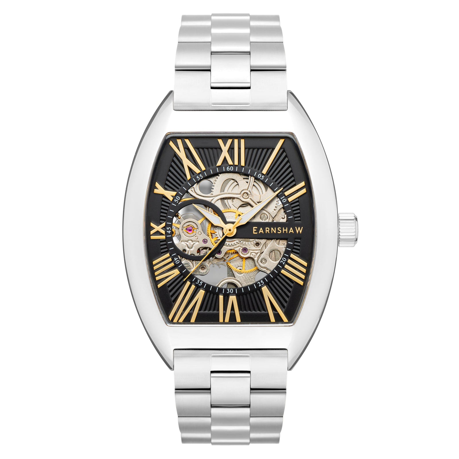Beauchamp Automatic Skeleton Black Gold