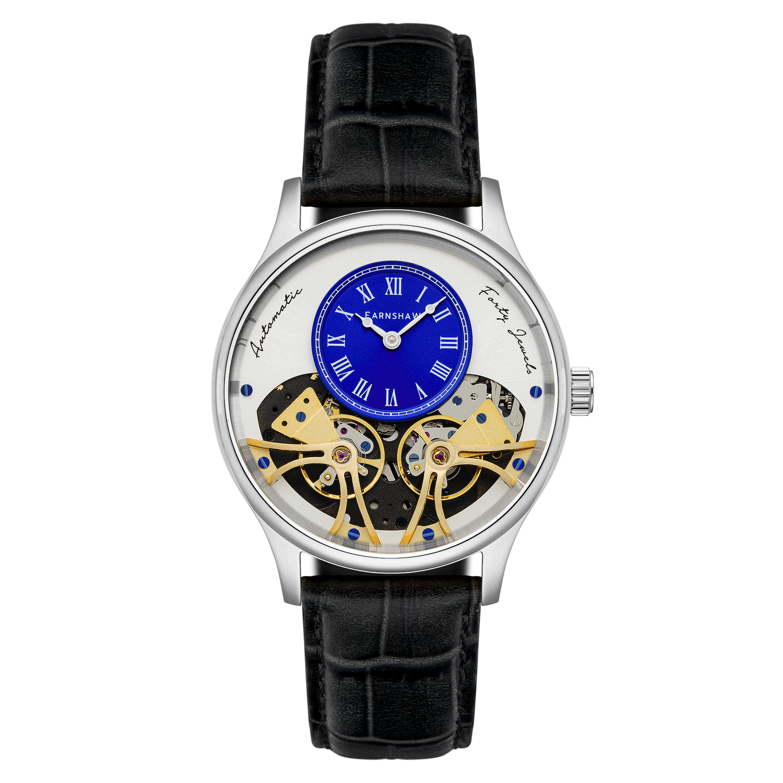 Scientists Faraday Double Barrel Automatic Steely Blue