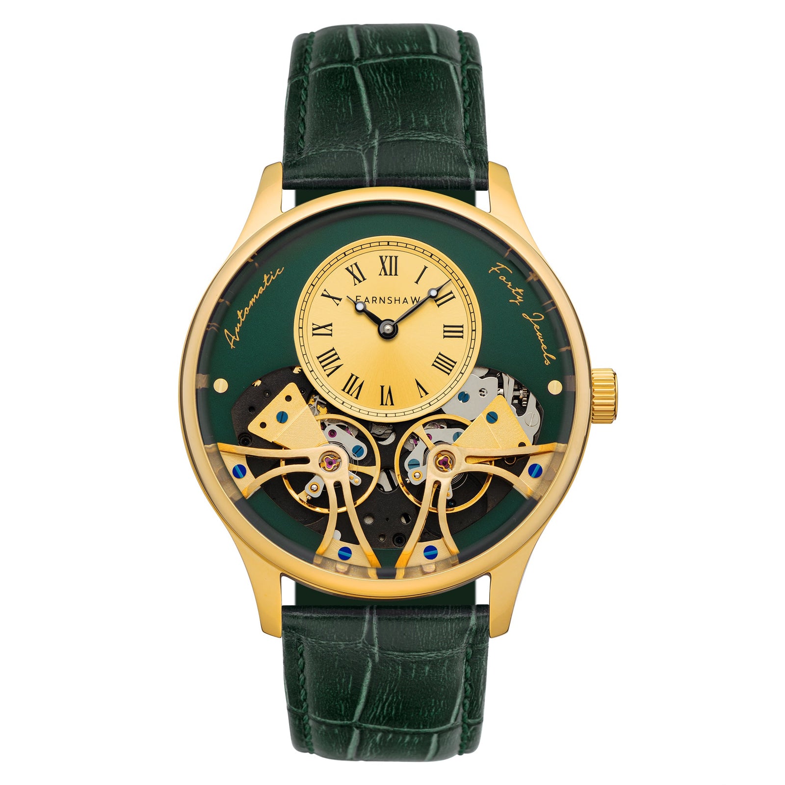 Scientists Faraday Double Barrel Automatic Windsor Green
