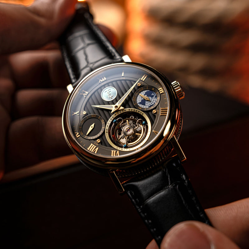 Celestial Halley Tourbillon Limited Edition Medallion Gold