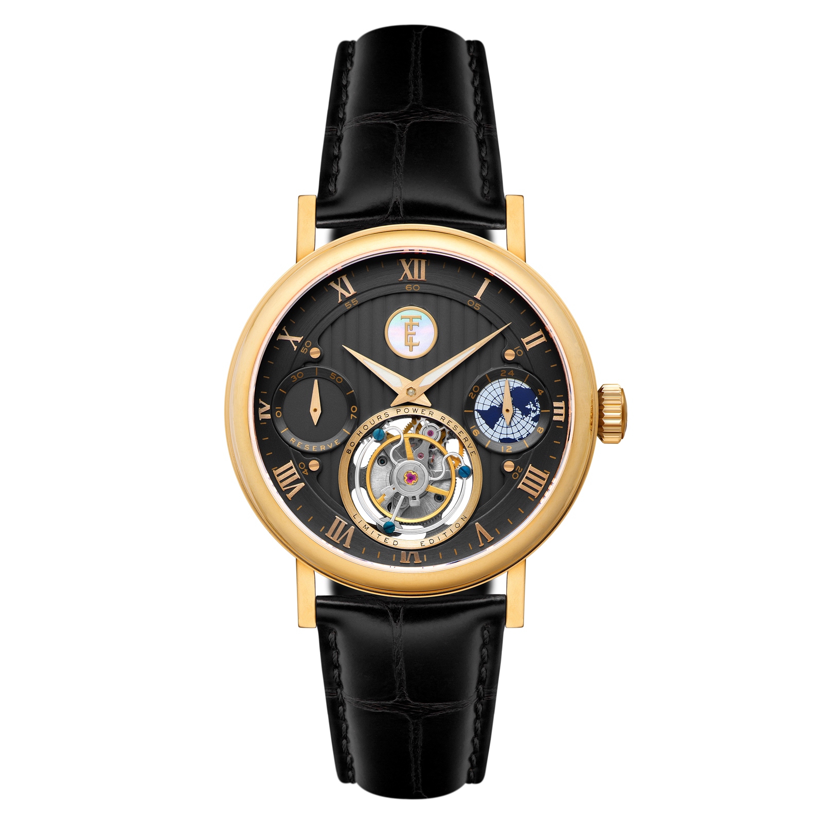 Celestial Halley Tourbillon Limited Edition Medallion Gold
