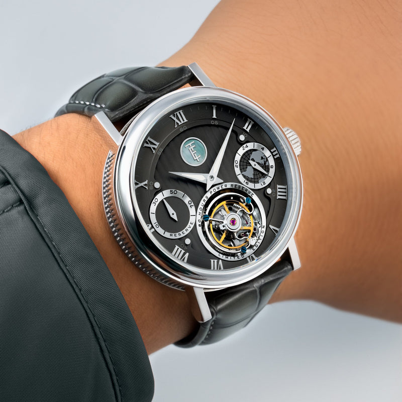 Celestial Halley Tourbillon Limited Edition Slate Serenity