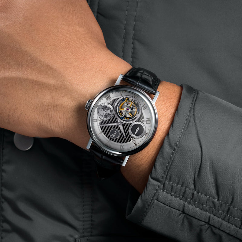Celestial Halley Tourbillon Limited Edition Steel Mist