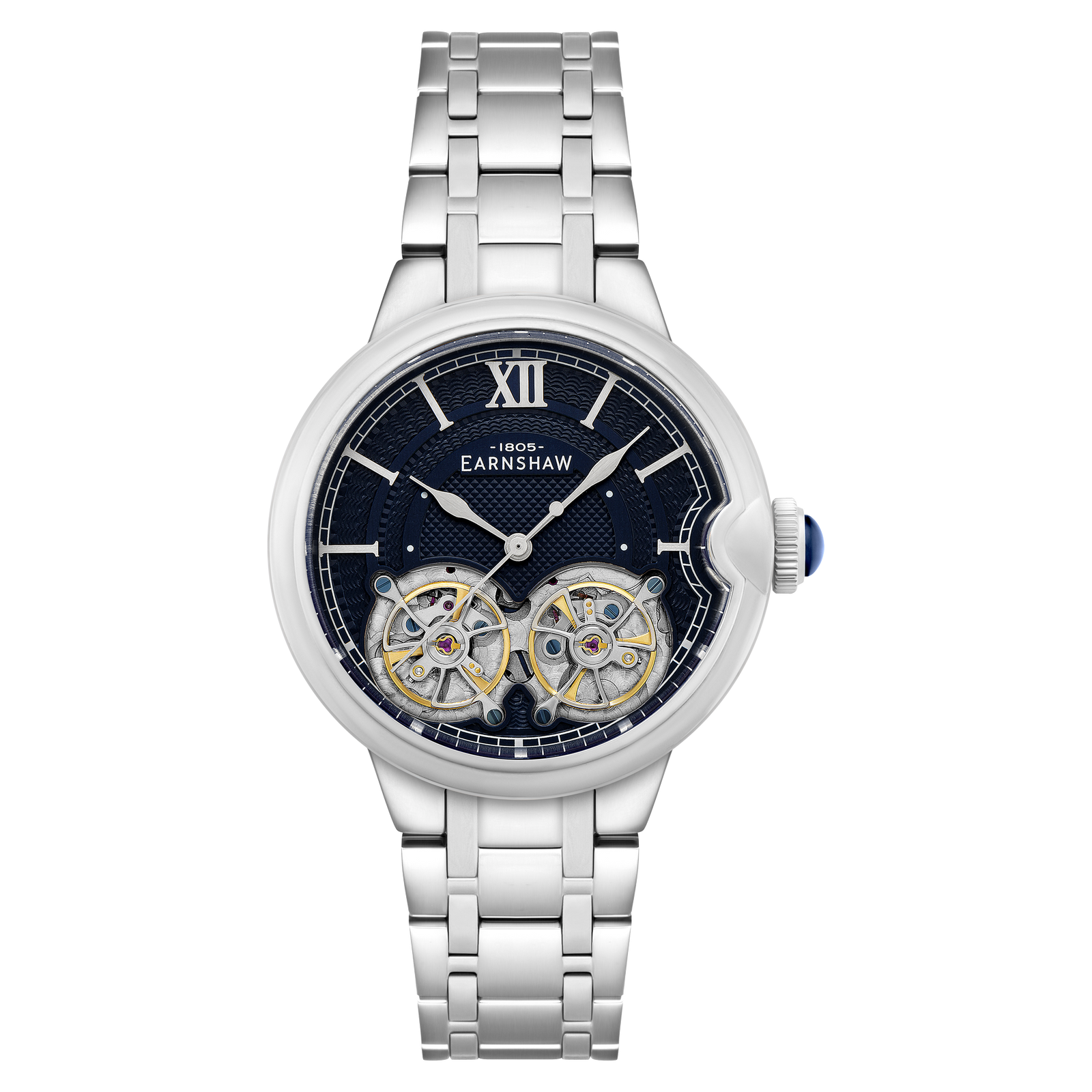 Nobility Barallier Dual Open Heart Automatic Atlantic Blue