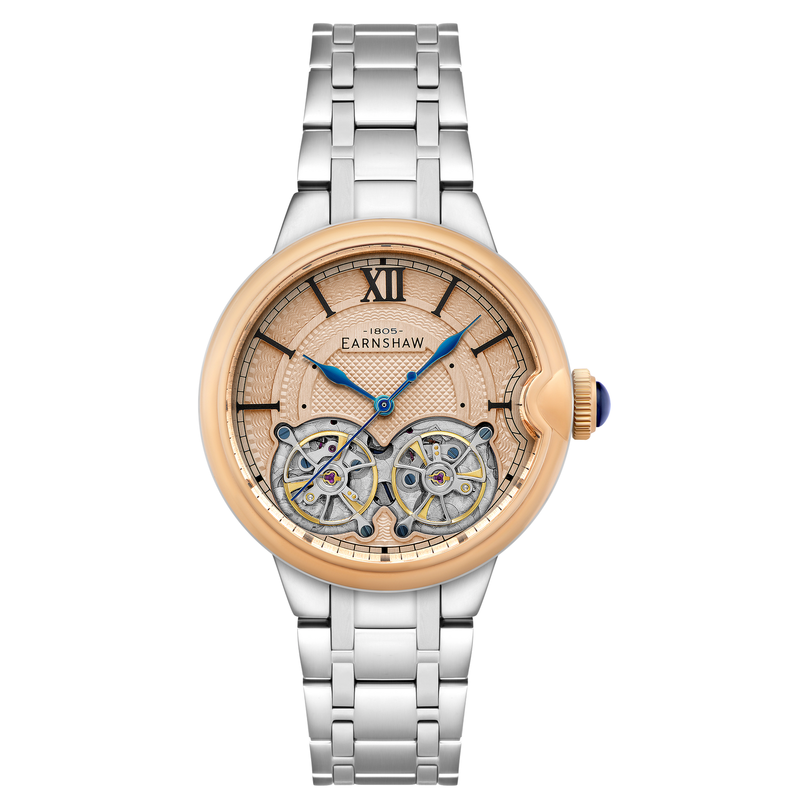 Nobility Barallier Dual Open Heart Automatic Deep Salmon