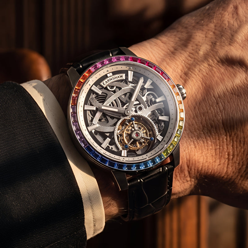 Celestial Trouvelot Tourbillon Limited Edition Silver Rainbow