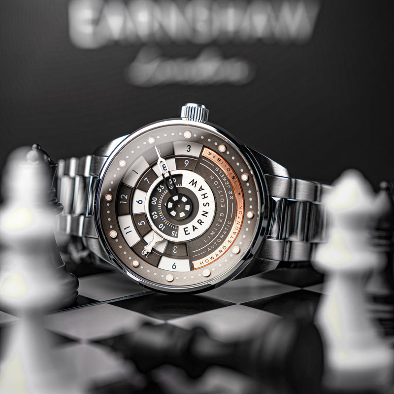 Staunton Chess Set Automatic Limited Edition Stalemate Grey