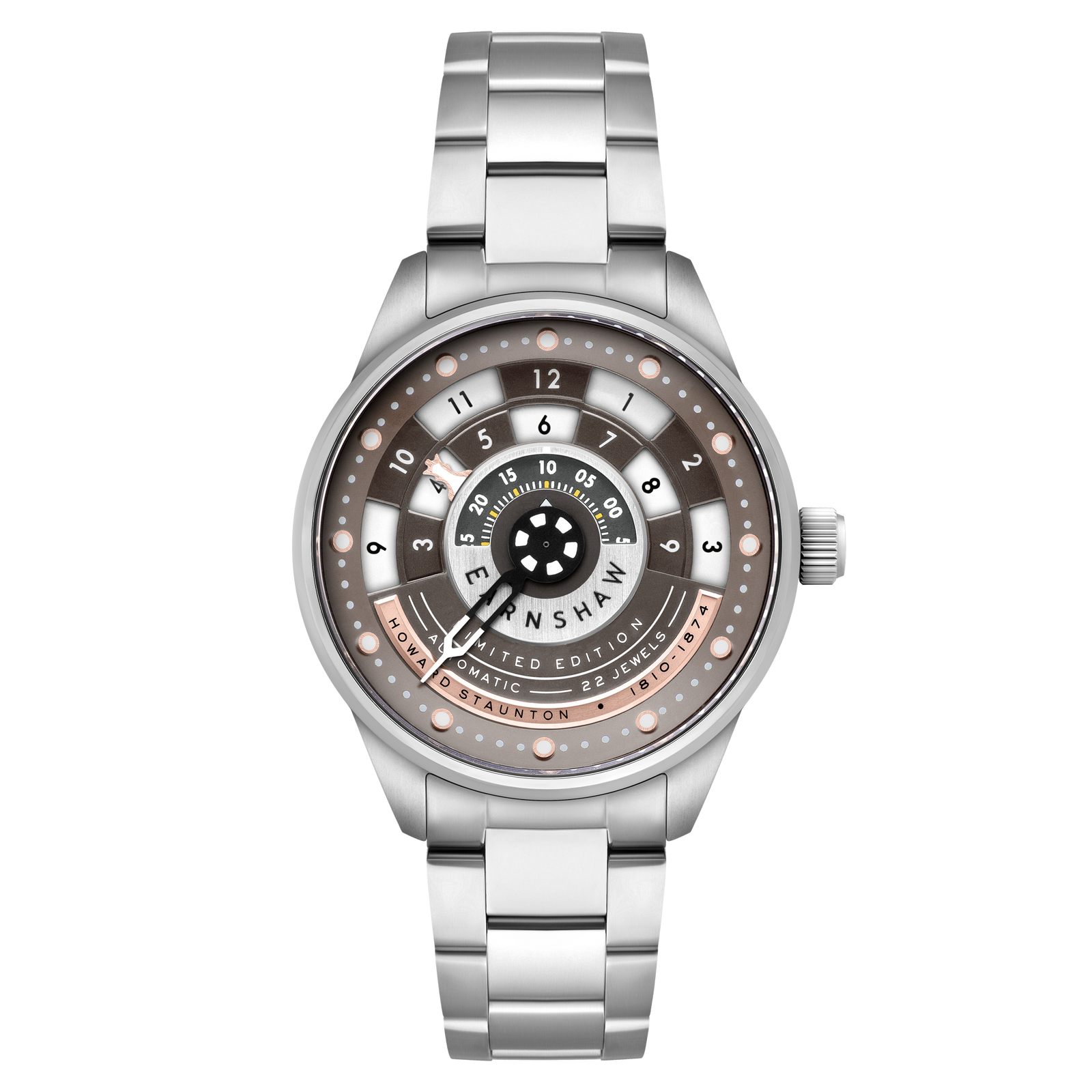 Staunton Chess Set Automatic Limited Edition Stalemate Grey