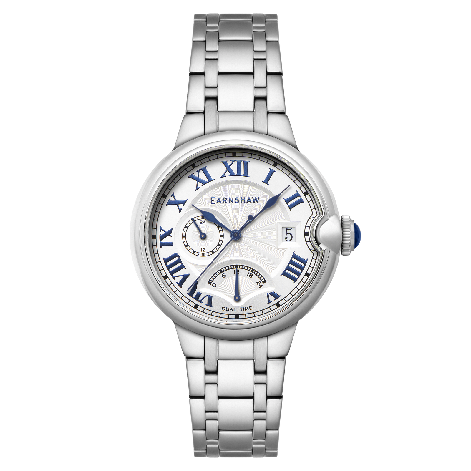 Barallier Retrograde Dual Time Mirage Silver