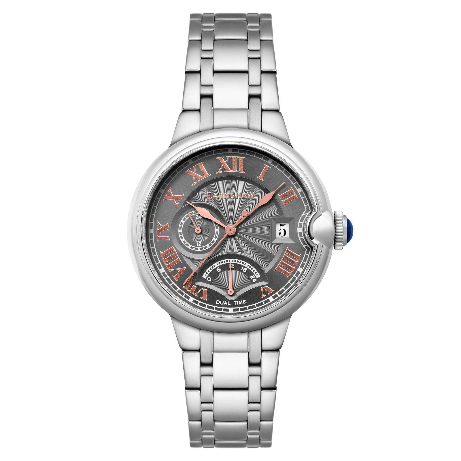 Barallier Retrograde Dual Time Midnight Grey