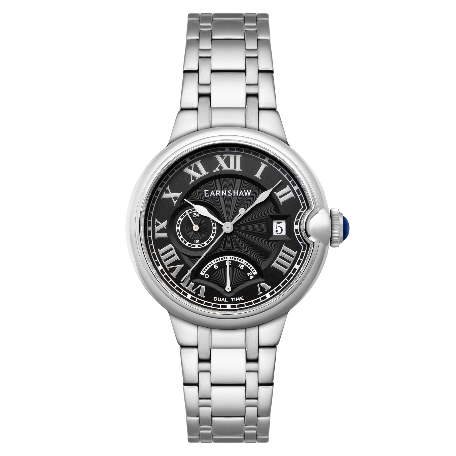 Barallier Retrograde Dual Time Painters Black