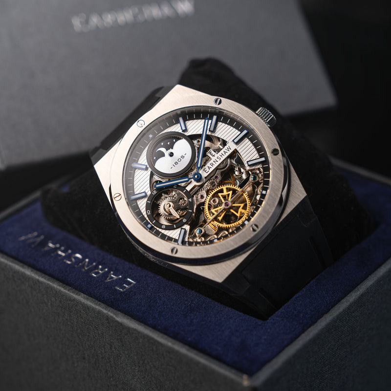 Drake Dual Time Automatic Steel Silver