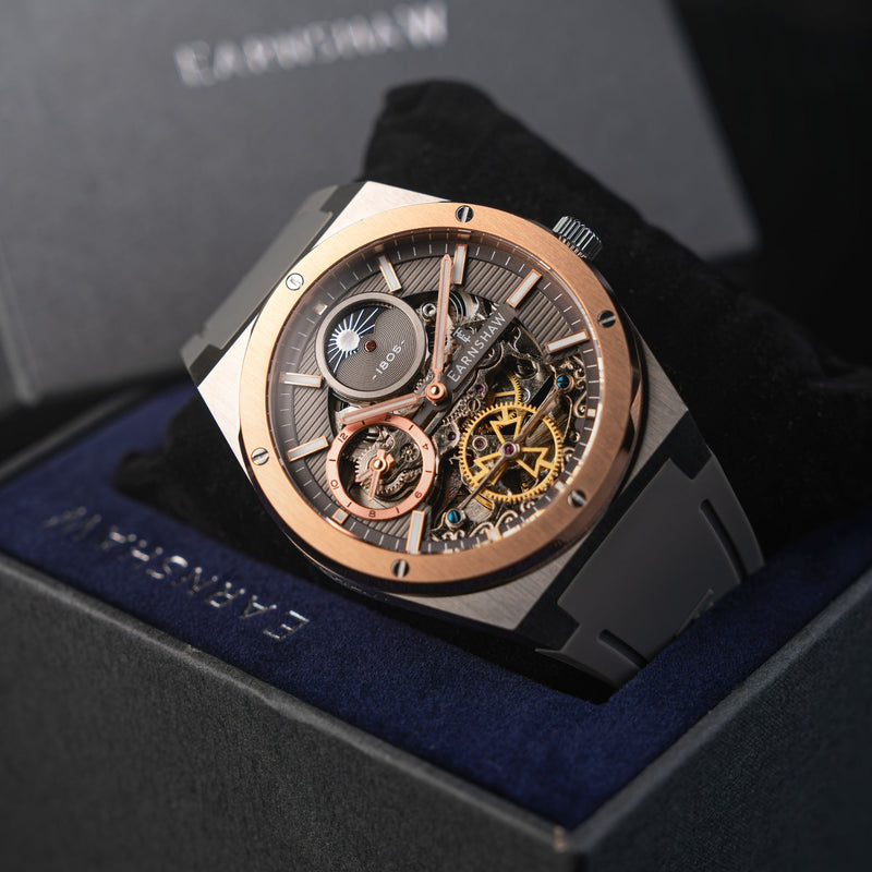 Drake Dual Time Automatic Copper Grey