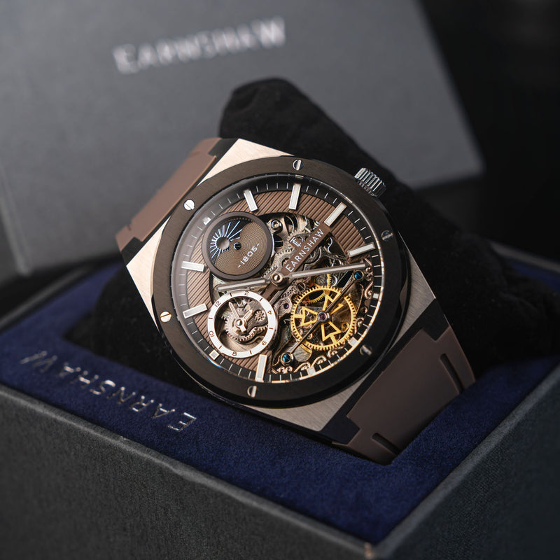 Drake Dual Time Automatic Khaki Steel