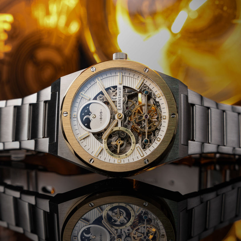 Discovery Drake Dual Time Automatic White Gold