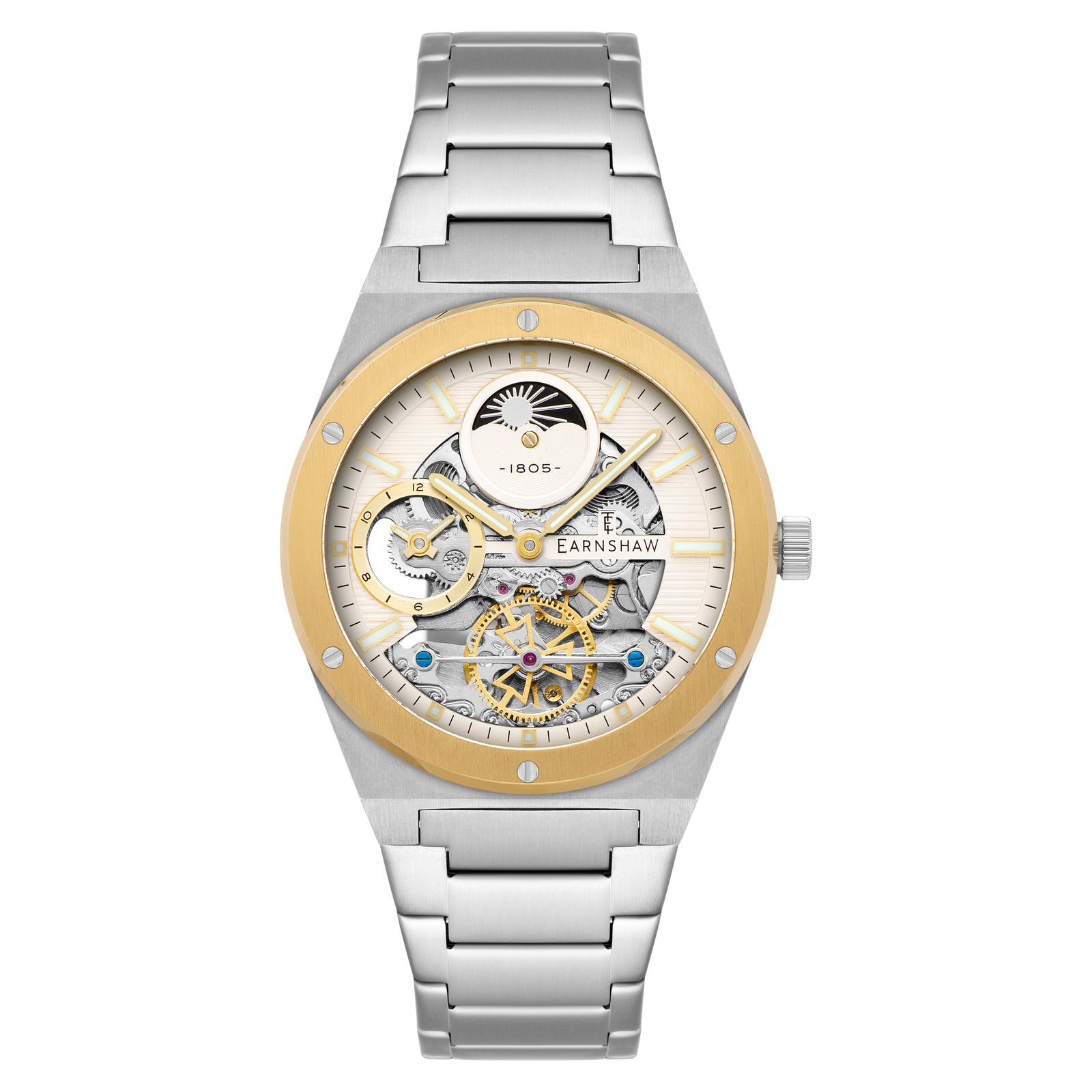Discovery Drake Dual Time Automatic White Gold