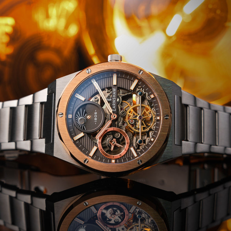 Discovery Drake Dual Time Automatic Rose Grey