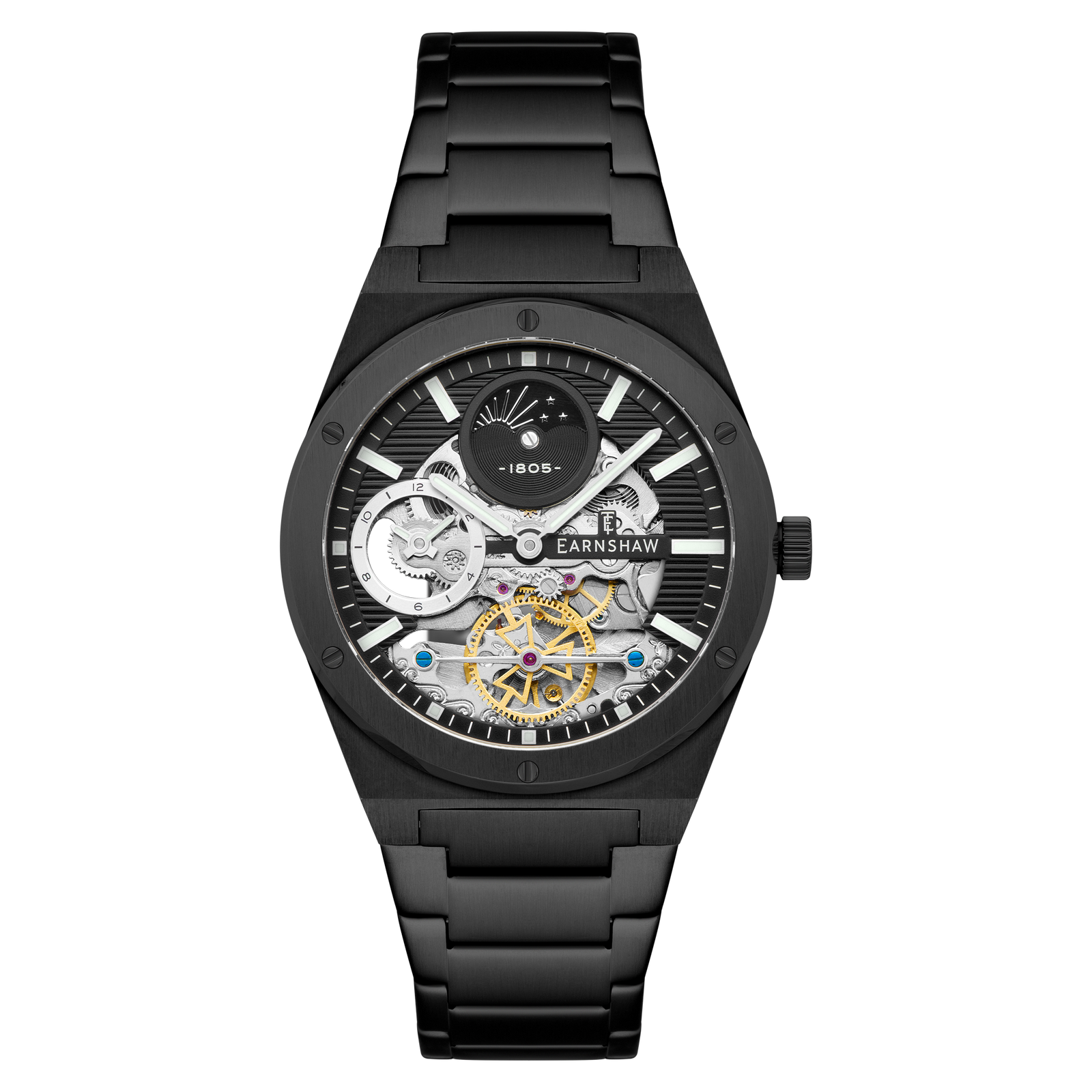 Discovery Drake Dual Time Automatic All Black