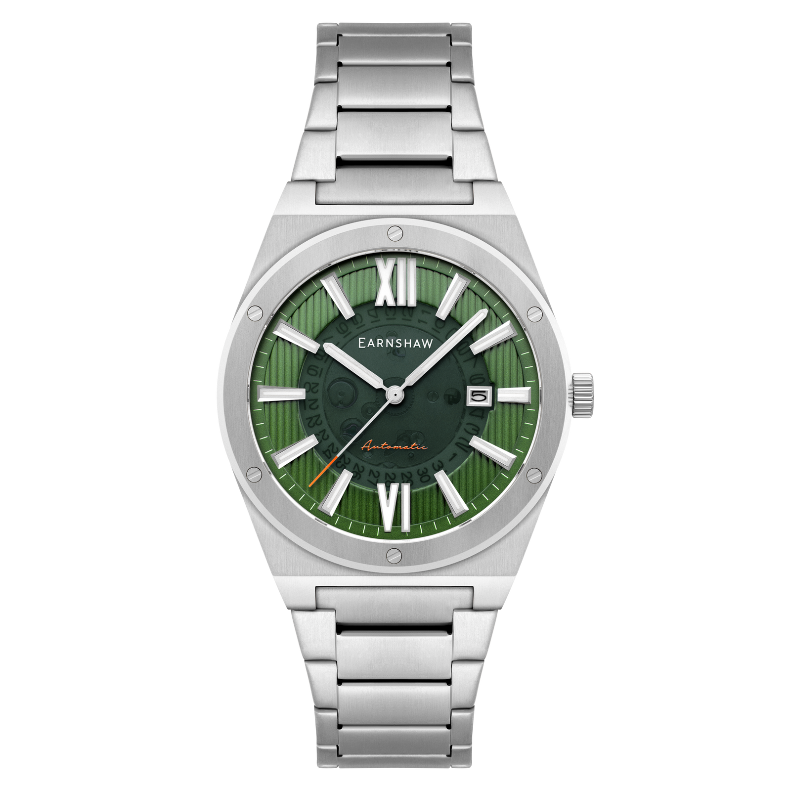 Discovery Drake Skeleton Automatic Mist Green