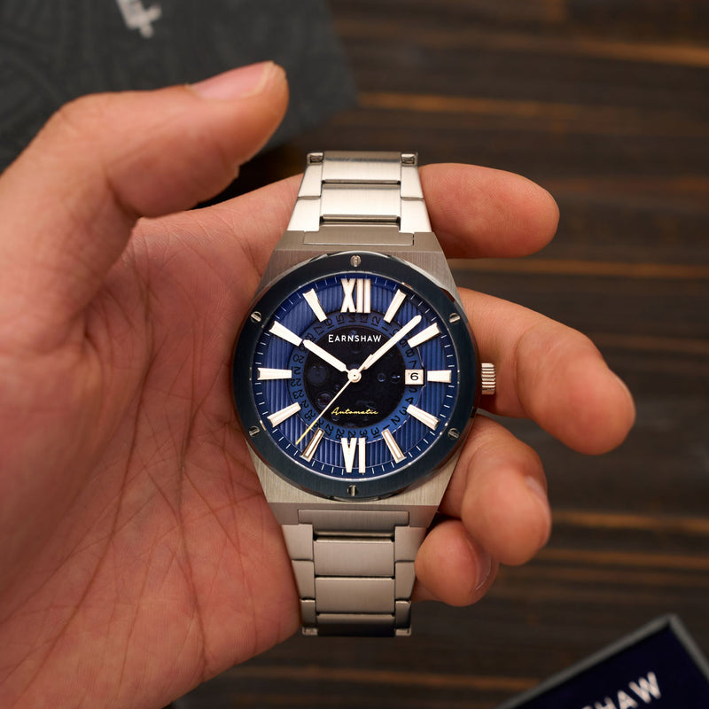 Discovery Drake Skeleton Automatic Blue Steel