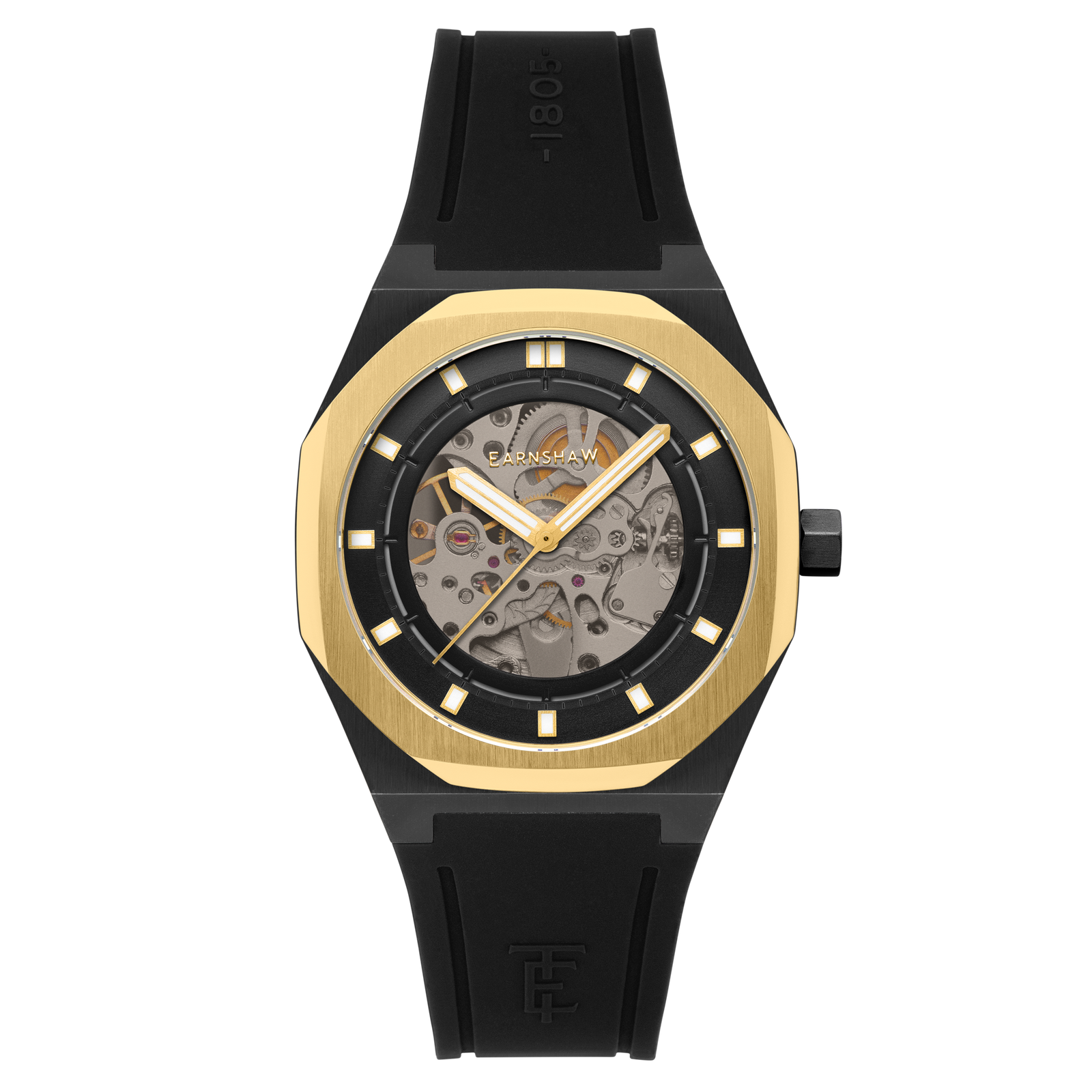 Discovery Drake Skeleton Automatic Black Gold