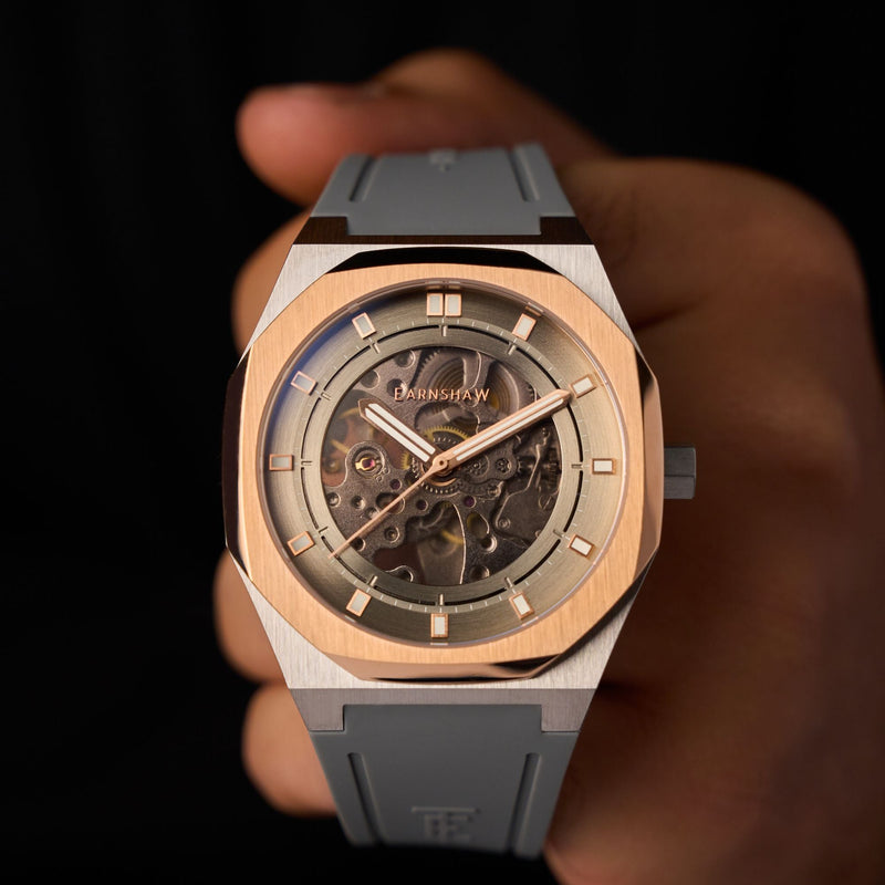 Discovery Drake Skeleton Automatic Copper Grey