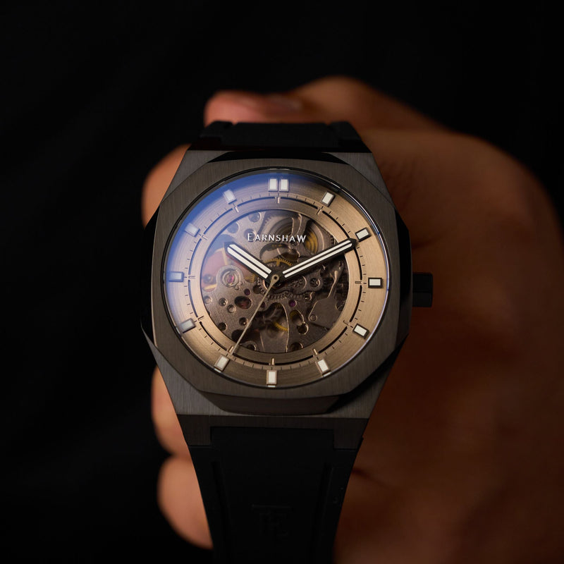 Discovery Drake Skeleton Automatic Reversed Grey