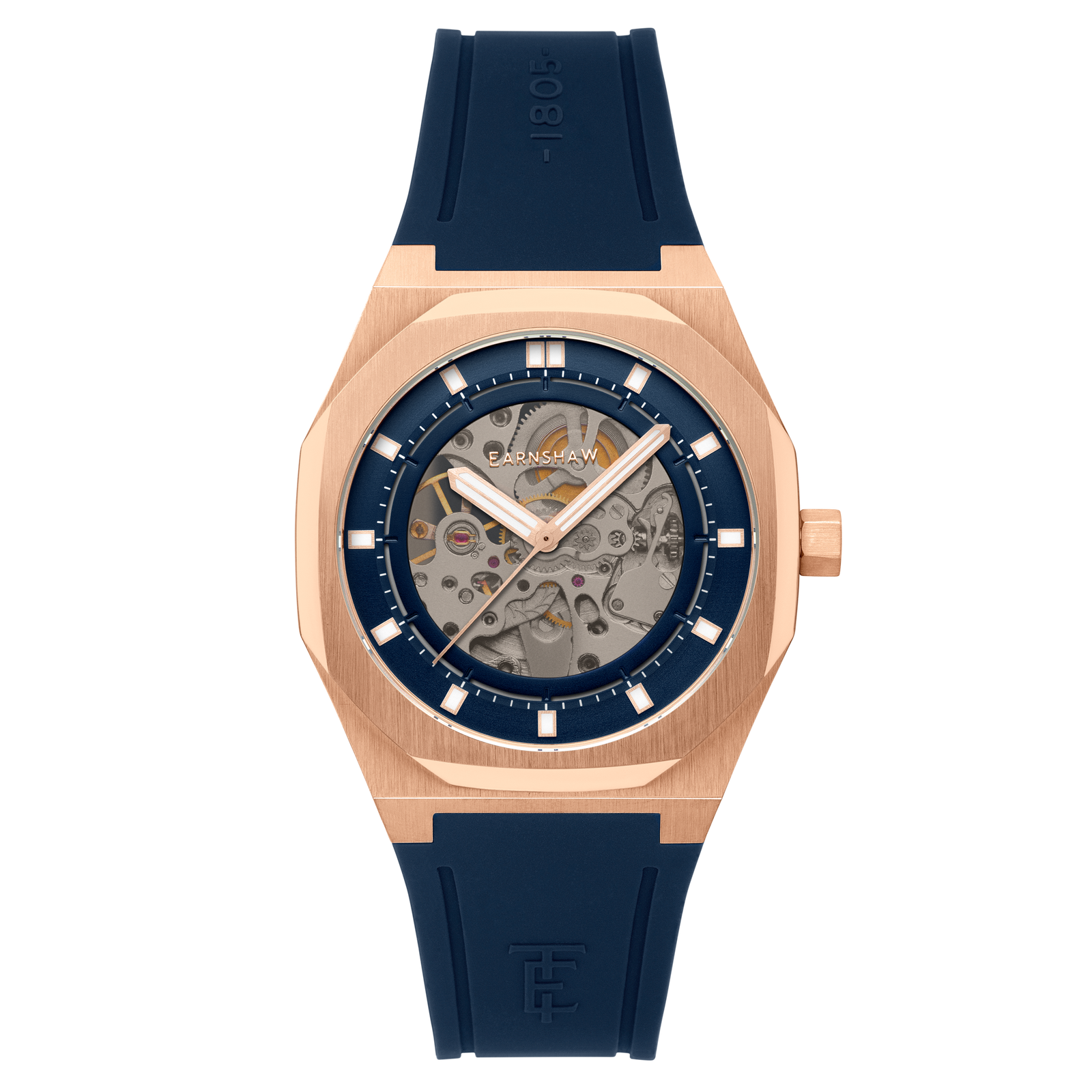 Discovery Drake Skeleton Automatic Roman Blue