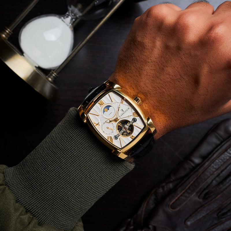 Heritage Kensington Multifunction Automatic Silver Gold