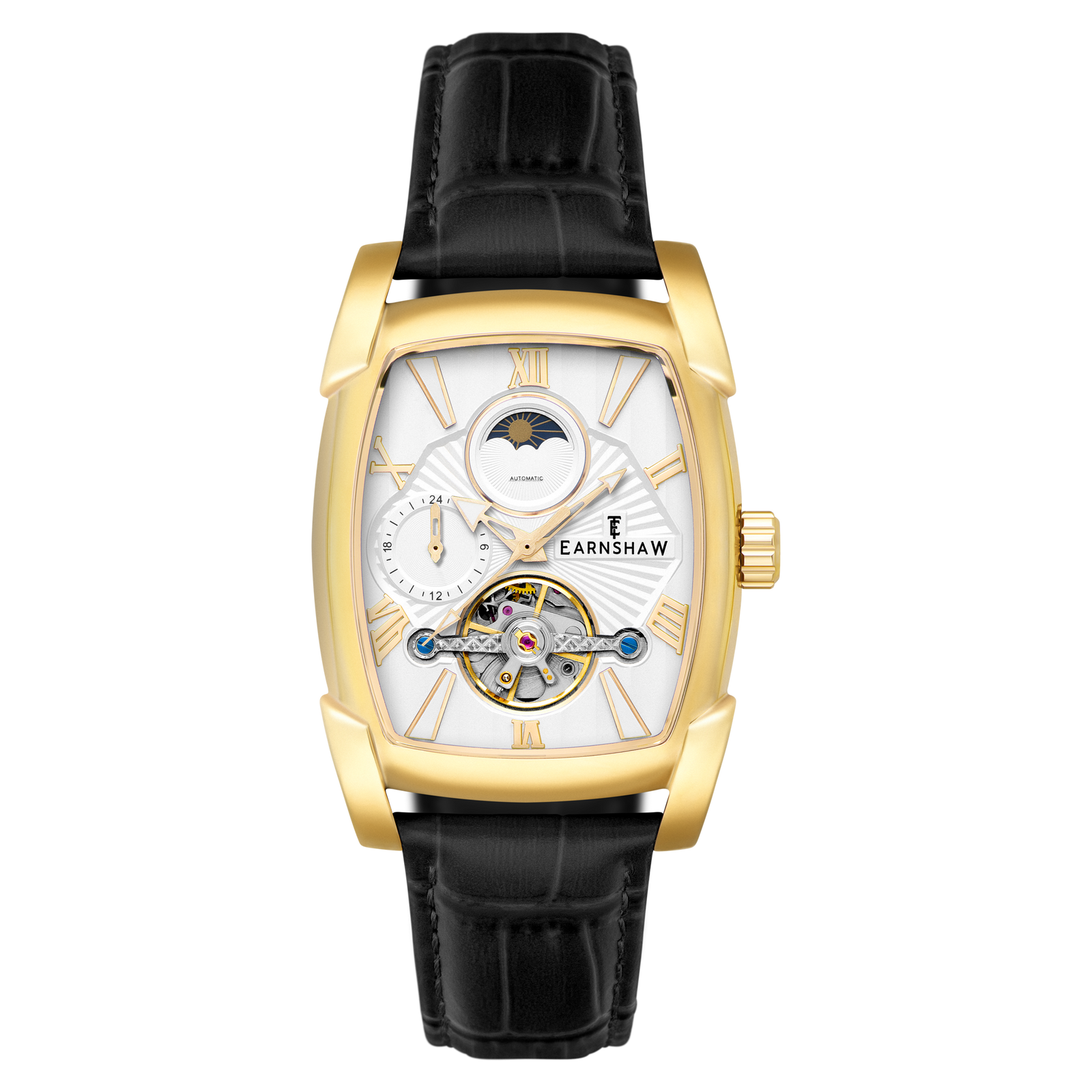 Heritage Kensington Multifunction Automatic Silver Gold