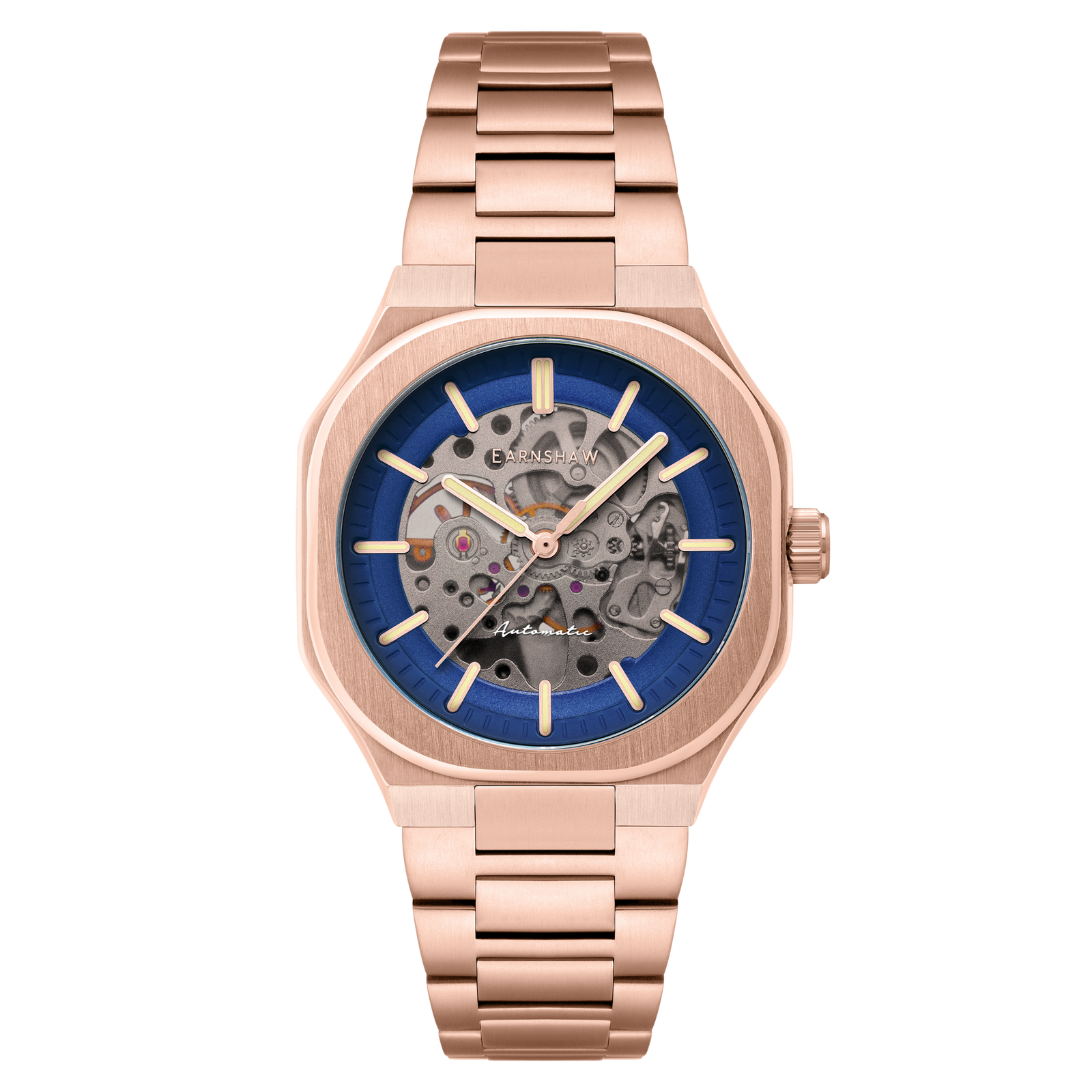 Discovery Exeter Skeleton Automatic Electric Blue