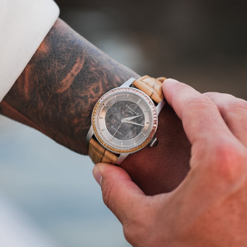 Celestial Glory Skeleton Automatic Caramel