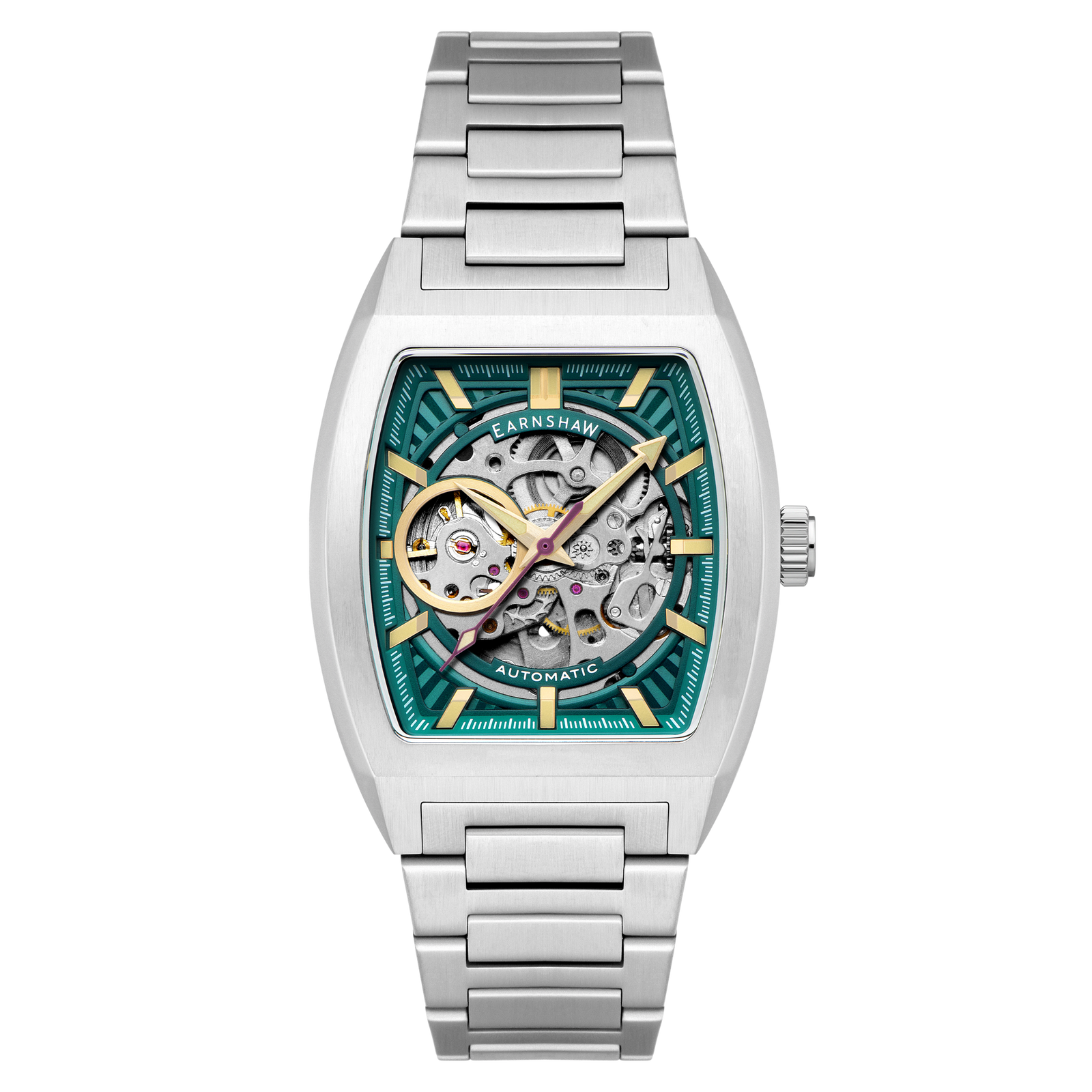 Heritage Wellington Skeleton Automatic Cerulean Blue