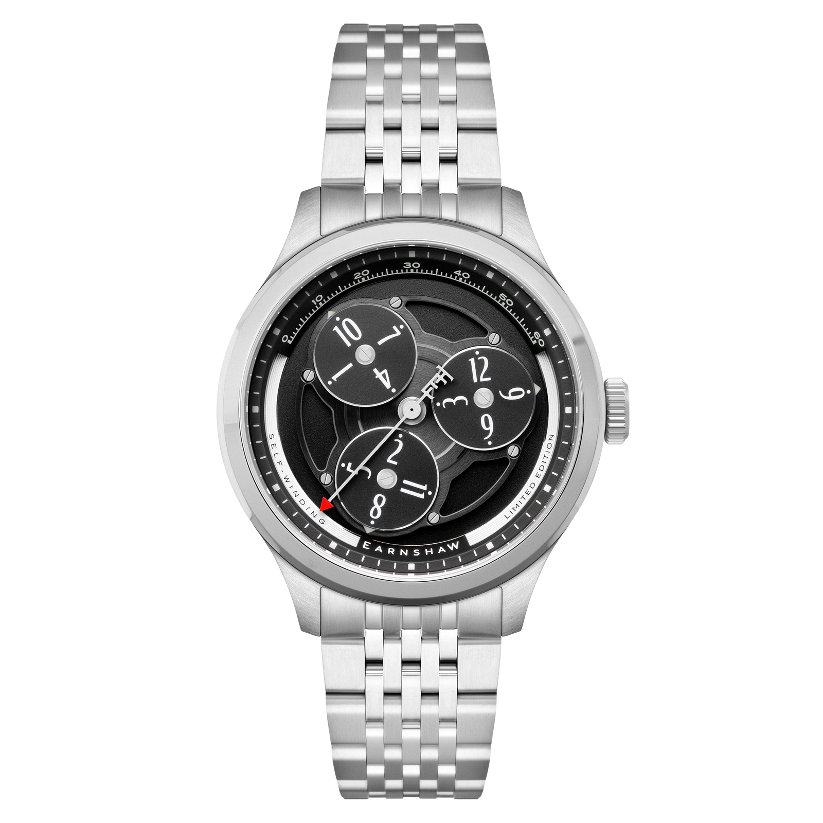 Engineer Hexham Trisect Automatic Limited Edition Midnight Black