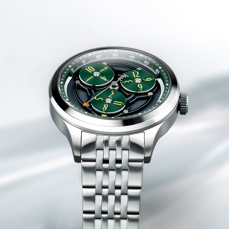 Engineer Hexham Trisect Automatic Limited Edition Jet Green