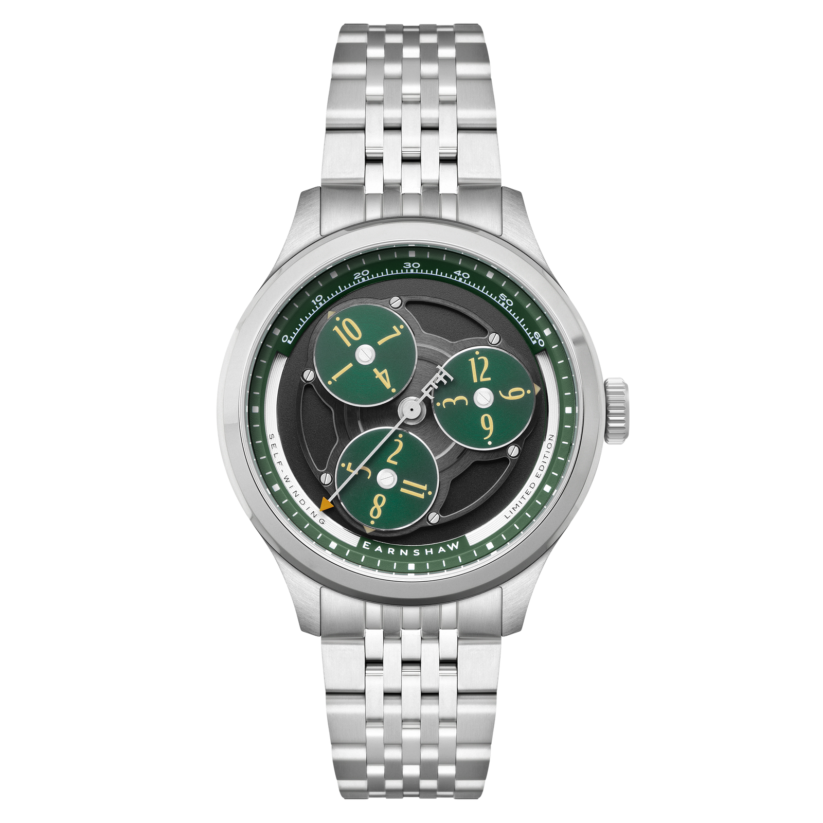 Engineer Hexham Trisect Automatic Limited Edition Jet Green
