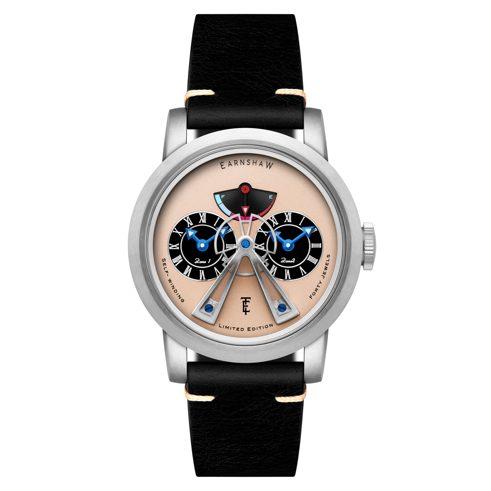 Heritage Beaufort Power Reserve Dual Time Automatic Limited Edition Ivory
