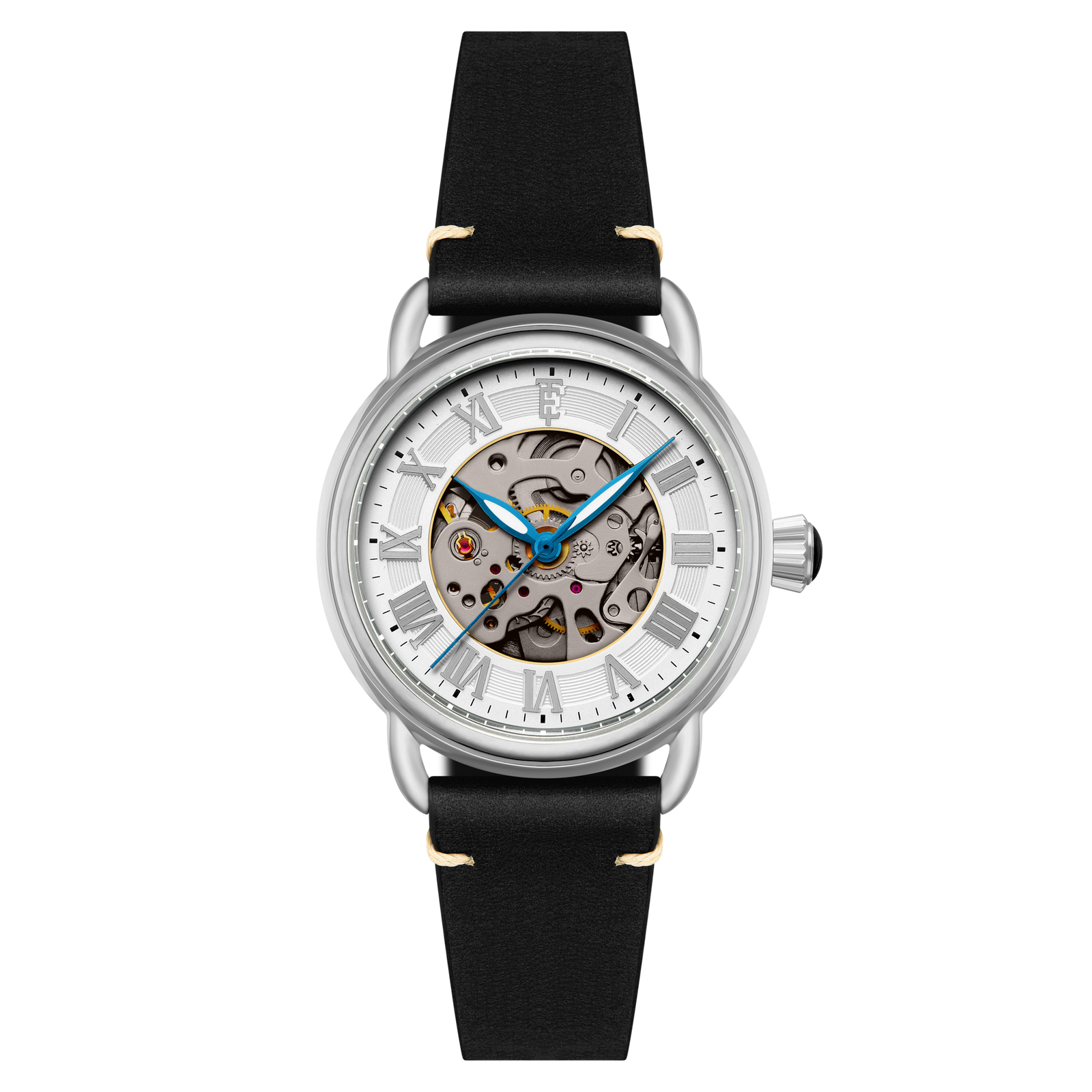 Heritage Investigator 40 Skeleton Automatic Matt Silver