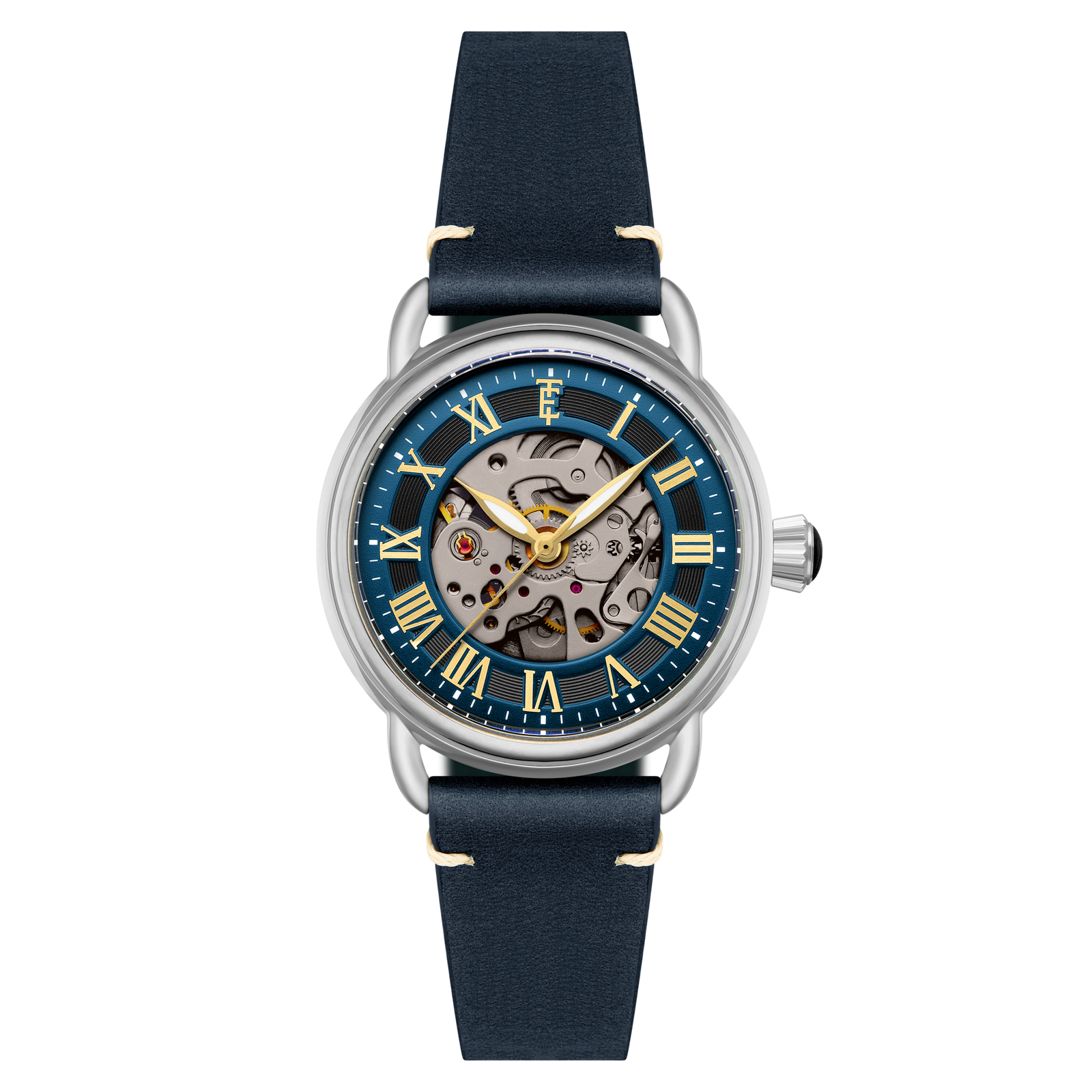 Heritage Investigator 40 Skeleton Automatic Pewter Grey