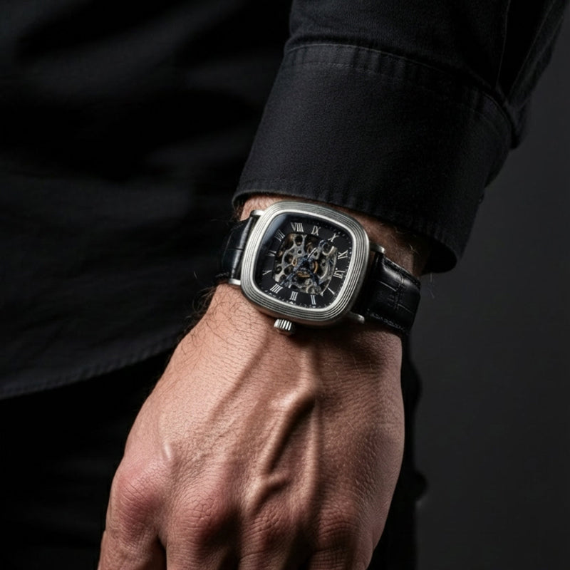 Heritage Chester Skeleton Automatic Shadow Dark