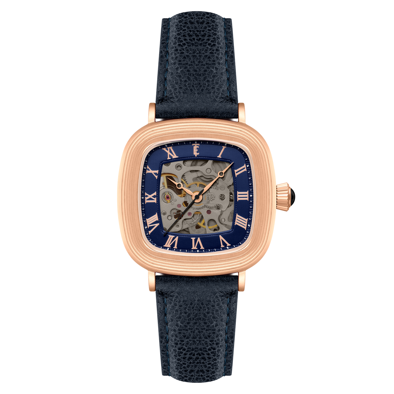 Heritage Chester Skeleton Automatic Cobalt Plate