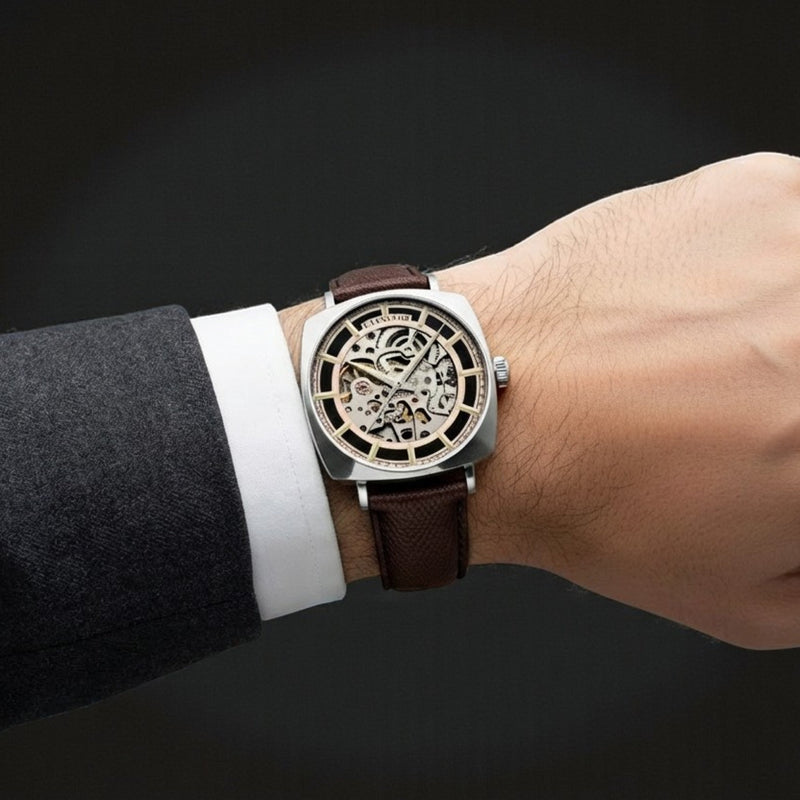 City Of London Moorgate Skeleton Automatic Autumn Ember