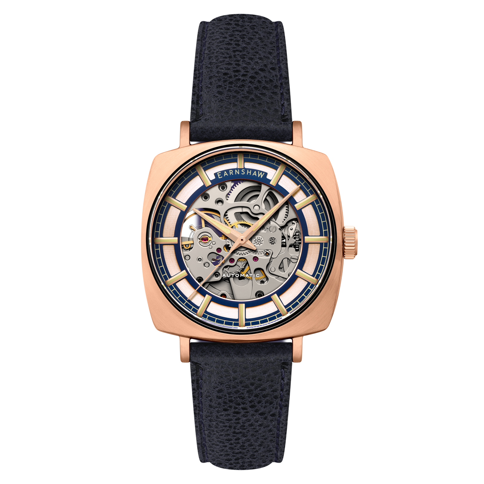 City Of London Moorgate Skeleton Automatic Satin Bronze