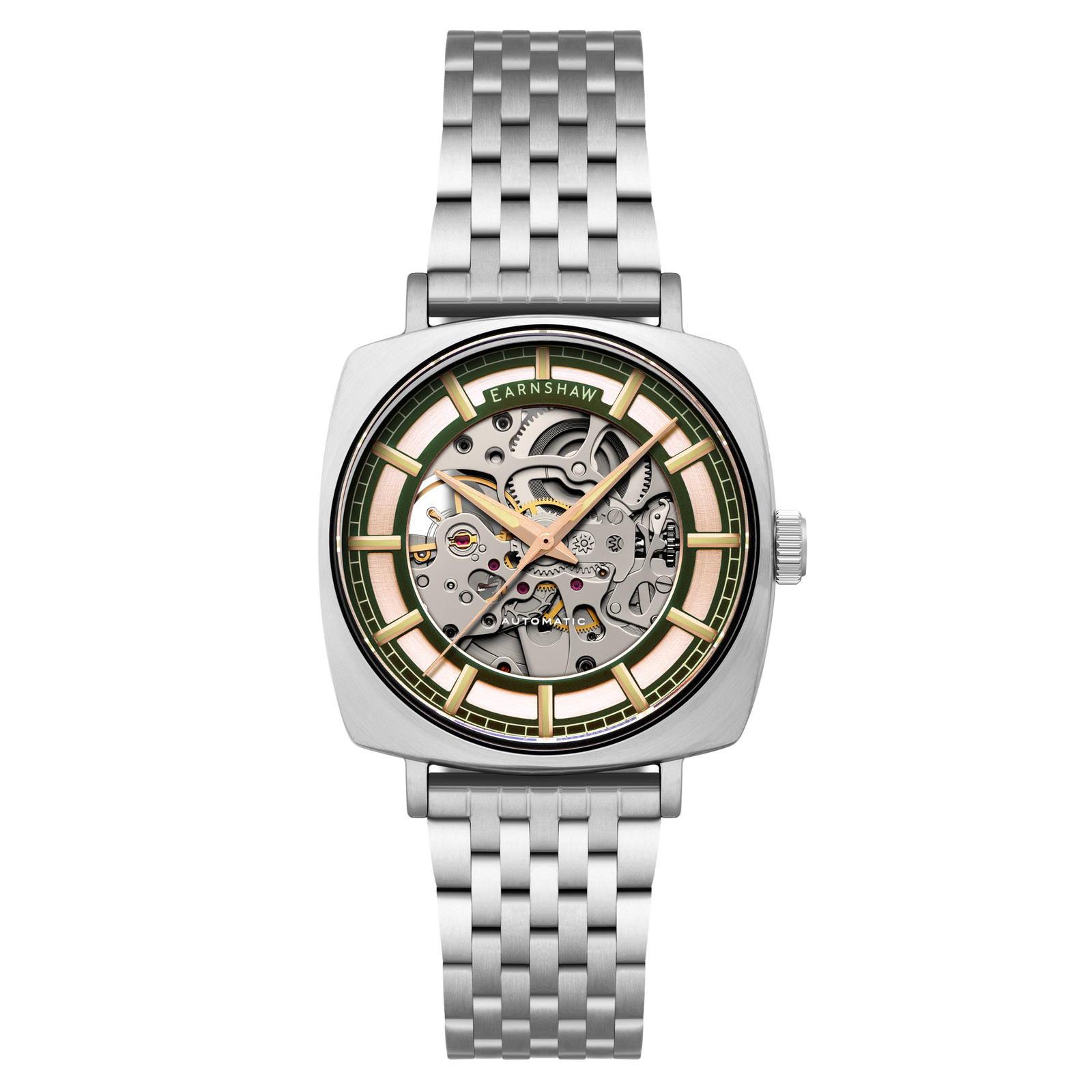 City Of London Moorgate Skeleton Automatic Bronze Spark