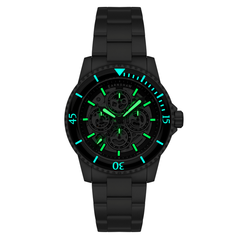 Admiral Duncan Triple Calendar Skeleton Automatic Shadow Thames